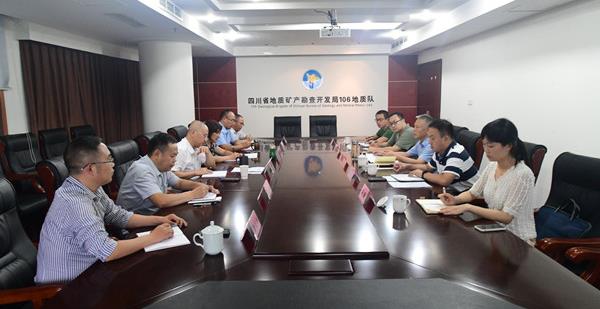 谢兵率队到106队调研和指导 党史学习教育工作