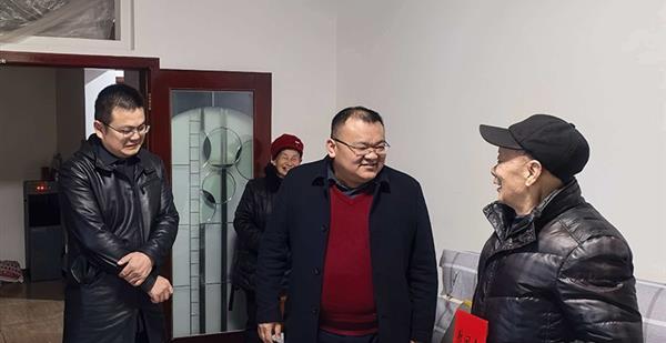 四大队组织开展新春慰问活动